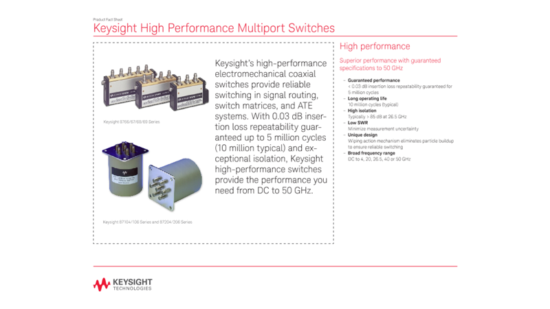 High Performance Multiport Switches